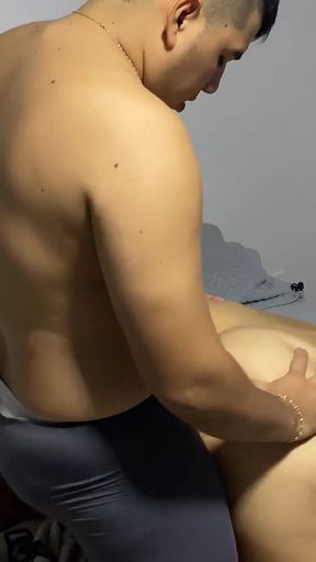 Memorable moment from &quot;Stepmom has sex with her stepson while stepdad is not home&quot;