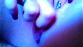 Amazing cute webcam nympho was rubbing her own sweet juicy pussy