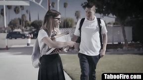 Nerdy teen student double penetrated by bullying classmate'_s | Kristen Scott