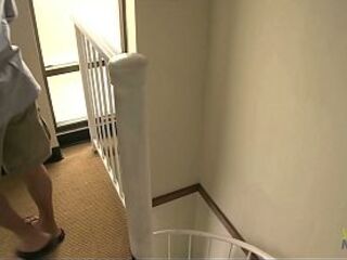 An employee enters the office of the mother i'd like to fuck who is angered by the raiment this guy wore. That babe swiftly reprimands him but her wicked side kicks in so that babe undresses and makes him pummel her wet butt from behind.