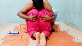 Desi Bhabi Big Ass Parachute Oil Massage