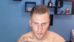 Lot of Typing Some Flexing Hot Guy