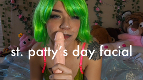 st patty&#039;s day facial