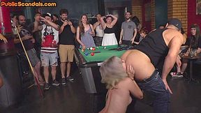 Public Rimjob Bitch Throat Shagged In Th