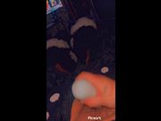 puppy goes feral in her fursuit