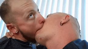 LIPLOCKED! Hot Gay Kissing and Tongue Fetish 43 - JC Dickerson - Leo Blue - Manpuppy - WMV 1080