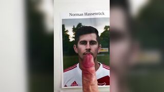 Cumtribute to Norman Hassenrück (str8 cousin)56