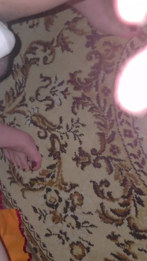 cute femboy Plays With Her Big Ass And Tits