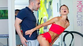 Gina Gerson's Tight Pink Hole: Fit Stepmom Screams in Pleasure as She Gets Stretched
