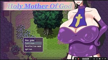 Holy Mother Of God [ Cuckolding Hentai game PornPlay ] Ep.4 her husband didn't realise that her wife was sucking a guy under the reception desk