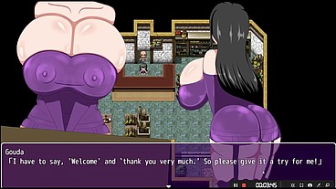 Holy Mother Of God [ Cuckolding Hentai game PornPlay ] Ep.4 her husband didn't realise that her wife was sucking a guy under the reception desk