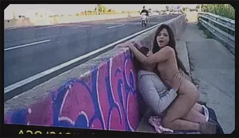 Wild Latina Babe's Public Roadside Fetish Fun | HD