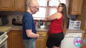 Full Service - Ashley Ace Drains All of Logan's Pipes!