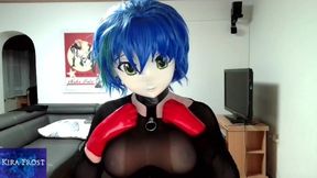 Kira Frost 07 Transparent Top, Big Tits, Latexgloves
