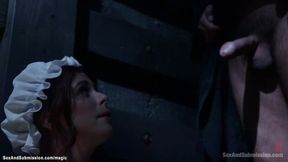 ”Bound adulteress screwed by priest”