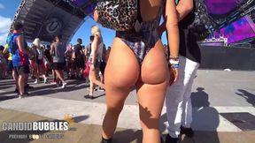 Salacious babes with big butts sensational erotic clip