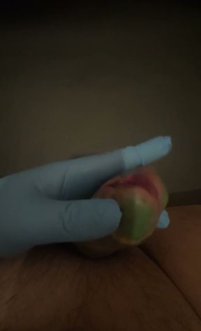 Tattoo dick, newly modified tattoo dick, urethral opening, genital tattoo
