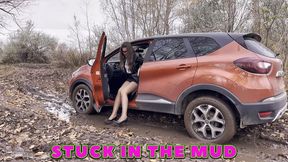 IRINA WAS STUCK IN THE FOREST IN THE MUD ON THE WAY TO WORK_4K_ version 1 cam_24 min