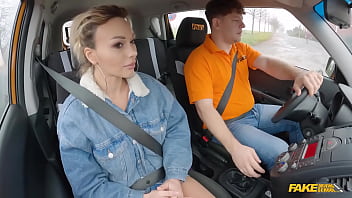 Playful Karina King Seduced Michael Fly To Get Her Driving License Approval - FAKEHUB