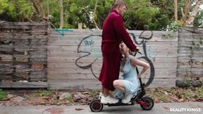 ”Blake Blossom cruisin' on the street & finds a hard prick”