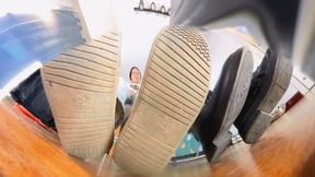 VR360 ANNA QINGQING's Dirty Socks Humiliate the Dwarf