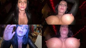 Obey My Tits – Vampire Gooning JOI with Leather & Sparkling Claws
