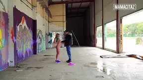 Russian Whore Daniella Margot gets drilled completely by a Spanish stud outdoors