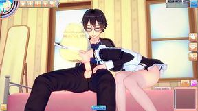 Sheffield Hentai'Maid From Azur Lane'Tends To Her Master's Needs