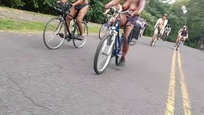starting of the 2022 world naked bike ride in Philadelphia part-A