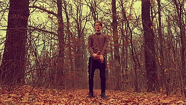 The Horny Boy WANKING His Big DICK (23cm) in a FOREST / OUTDOORS / Hide / Hot / Cute