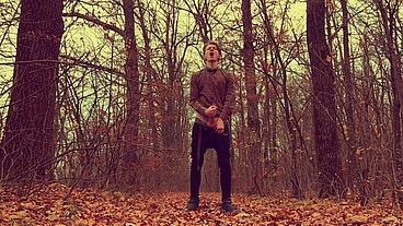 The Horny Boy WANKING His Big DICK (23cm) in a FOREST / OUTDOORS / Hide / Hot / Cute