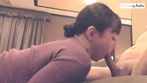 Lovely 18yo Asian Angel gives adorable blowjobs