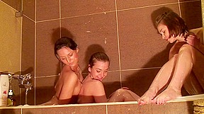 Jocelyn & Key & Margo & Mercedes & Nicole & Twiggy in a guy and a slutty chick enjoy real young porn