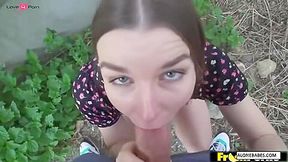 Shyness Fades Away As Arina Shygaya Gets Pounded Outdoors