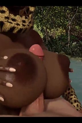 Tribal Big Afro Tits and Ass