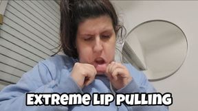 Ultimate Lip Stretch Challenge - Extreme Bottom Lip Pull & Hold