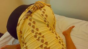 Saudi MILF Huge Ass &amp; Huge Boobs Stepmom Help Stepson by Full Day Sex in Hotel
