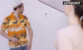 Latina MILF Cheats on Her Boyfriend with Big Dick Stranger - LATINA MILF