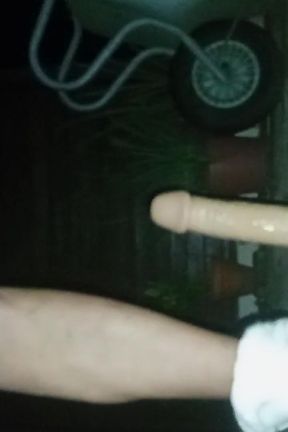 Sissy Slut Littledragon Dildo in Pussy Ass
