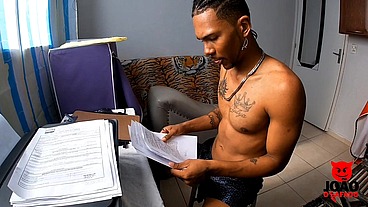 Preta Safada Foi No Escritório do Sexo para transar - JoaoOSafado