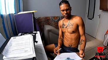 Preta Safada Foi No Escritório do Sexo para transar - JoaoOSafado
