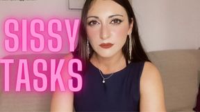 SISSY TASK with public humiliation (some from home)
