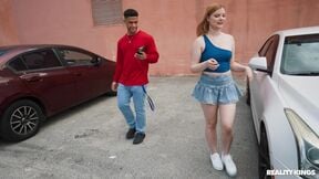 Sneaky Parking Lot Sex with Harlow West and Mike Ox