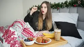 Christmas Breakfast for a Whore Stepsister