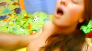 Hot Brunette Minx Sucks & Swallows A Huge Load From Her Step-Brother's Dick