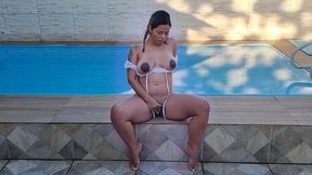 loirinha gravida simplesmente perfeita, com seios enormes naturais e um rabao que vai te deixar maluco dancando e se masturbando !