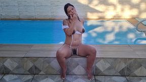 loirinha gravida simplesmente perfeita, com seios enormes naturais e um rabao que vai te deixar maluco dancando e se masturbando !