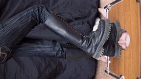 Your tiny floor-face is under my giant dirty Doc Martens boots (part 4 of 6), flo230x 1080p