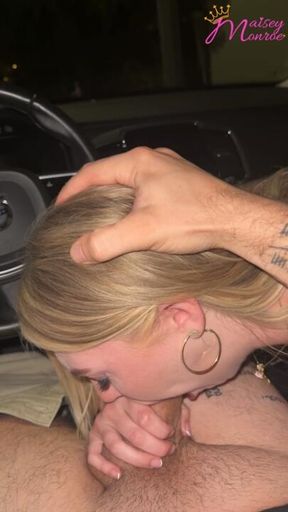 Flesh Mechanic gets roadside head, then he gave me full service fixing my pussy and nutting in my mouth