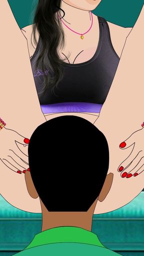 Maid Payal Bhabhi fucked by old boss   Clip 1